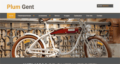 Desktop Screenshot of plum-gent.be