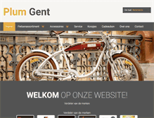 Tablet Screenshot of plum-gent.be